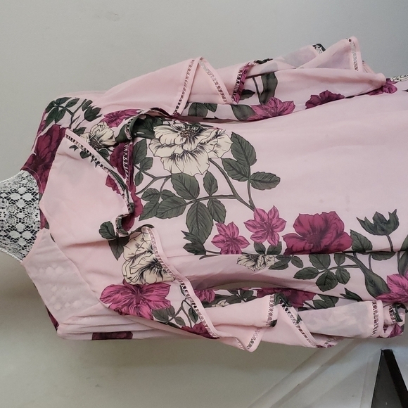 Keepsake Floral Print Ruffled Dress - Picture 2 of 11